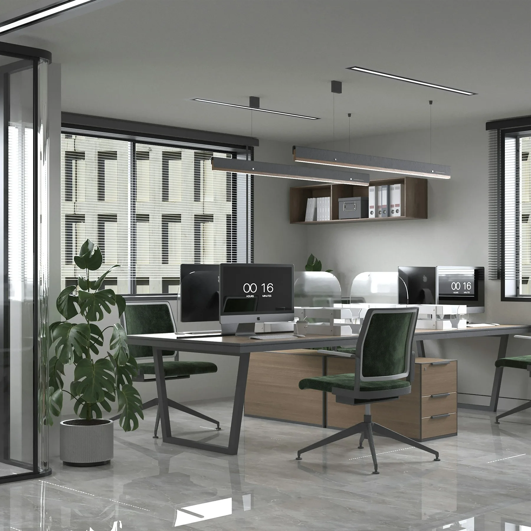 Stock design inspiration: contemporary office interior